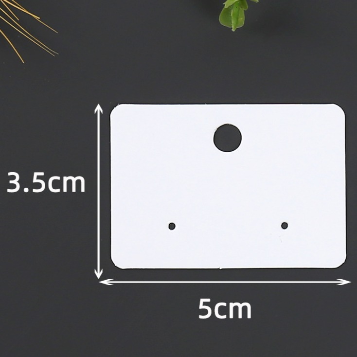 💥【VP130】5x3.5 空白耳環卡 💕小V購物網 💕一組10張 耳環卡 耳釘卡 飾品卡 耳釘卡紙 飾品卡 耳卡-規格圖6