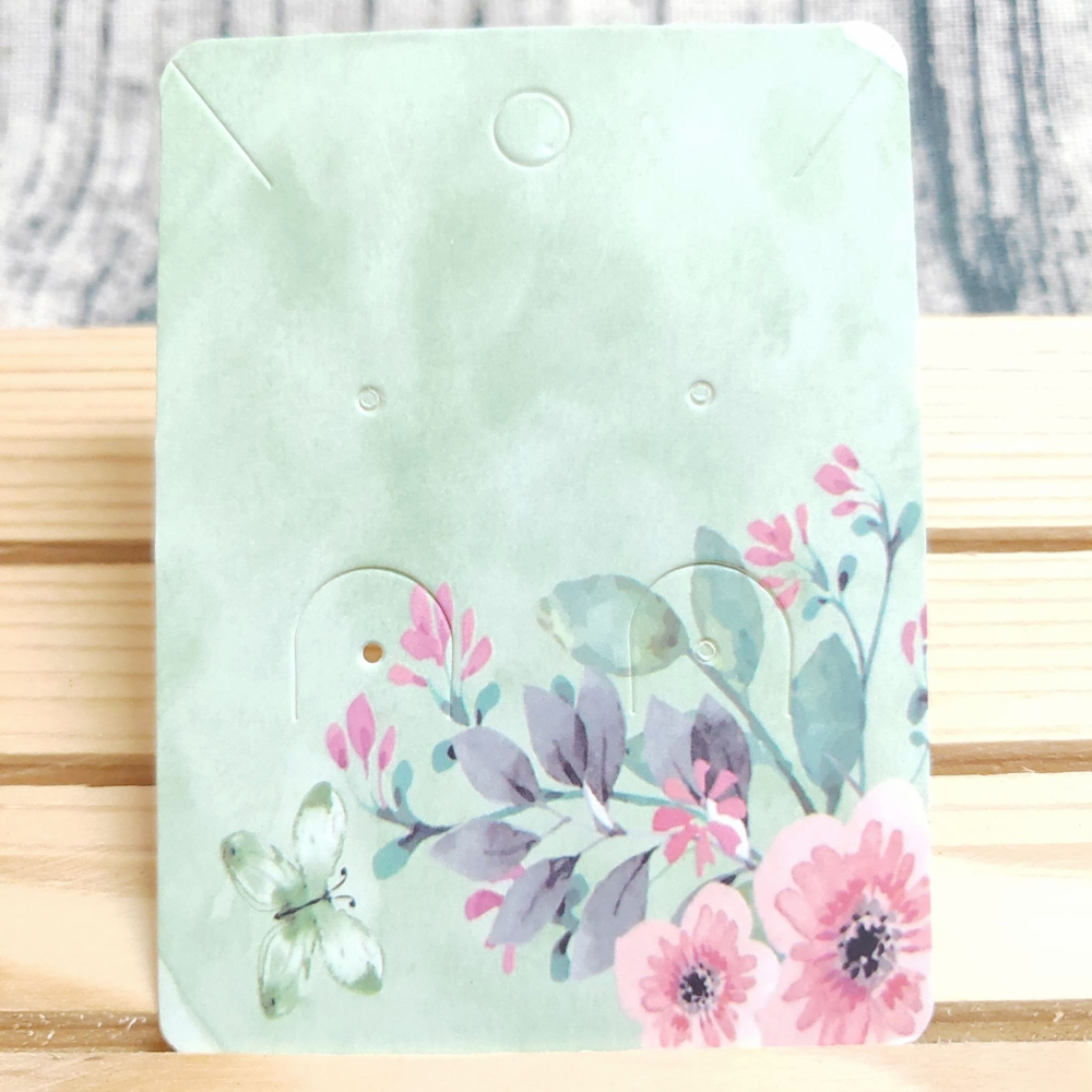 💥耳夾可用💥【VP858-10】一組10張 5.8x7.8cm 耳環卡 耳環卡紙 耳釘卡 飾品包裝卡 飾品卡紙 項鍊-細節圖3