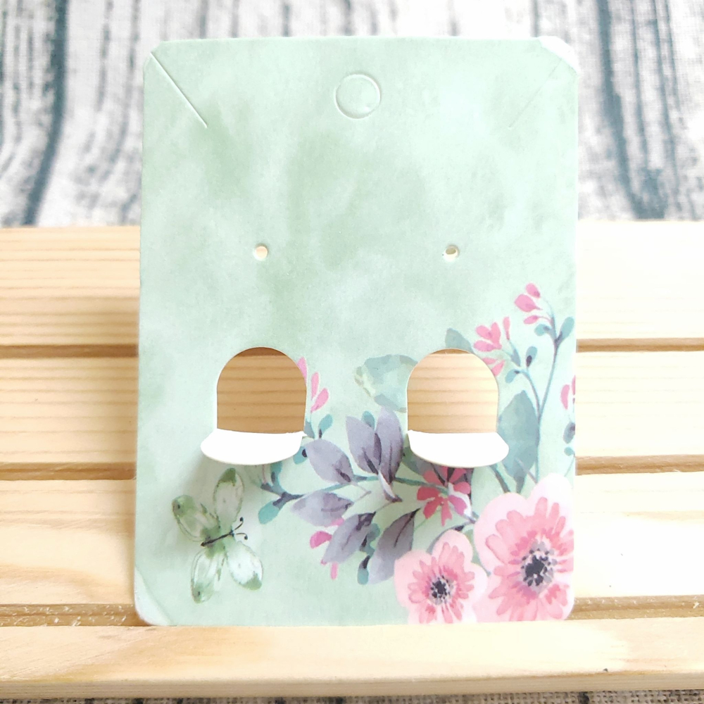 💥耳夾可用💥【VP858-10】一組10張 5.8x7.8cm 耳環卡 耳環卡紙 耳釘卡 飾品包裝卡 飾品卡紙 項鍊-細節圖4