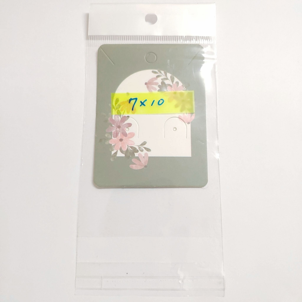 💥耳夾可用💥【VP858-2】一組10張 5.8x7.8cm 耳環卡 耳環卡紙 耳釘卡 飾品包裝卡 飾品卡紙 耳卡-細節圖2