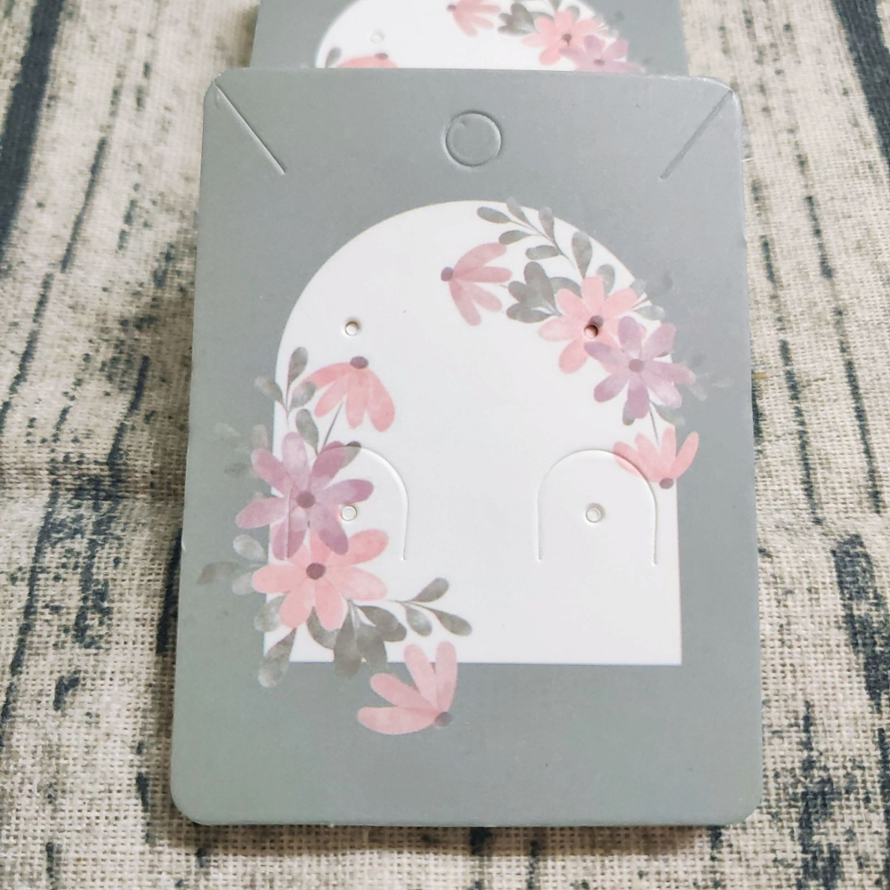 💥耳夾可用💥【VP858-2】一組10張 5.8x7.8cm 耳環卡 耳環卡紙 耳釘卡 飾品包裝卡 飾品卡紙 耳卡-細節圖4