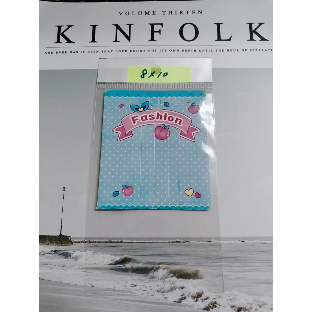 💕新品7x8cm VP463 髮夾卡💕一組50張髮夾 髮夾卡 彩色紙卡 包裝卡 髮圈卡 髮卡 髮飾紙卡 飾品收納-細節圖3