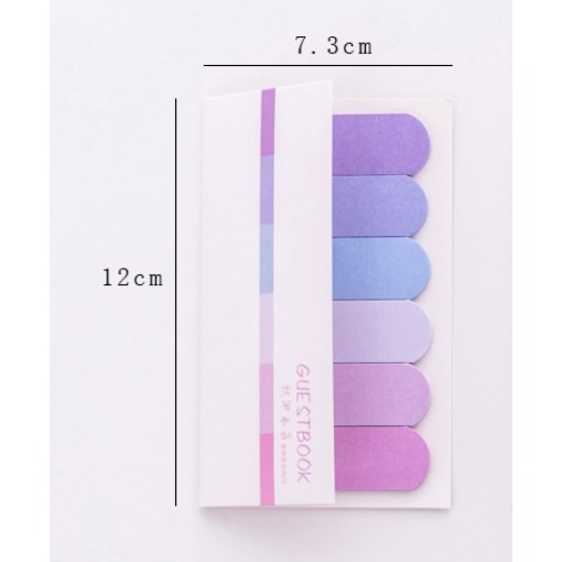 💕小V購物💕【莫蘭迪系列便利貼】120貼便利貼麵包系列 可愛卡通 N次貼紙貼紙記事 留言紙 辦公室小物 便利貼 便條-細節圖6