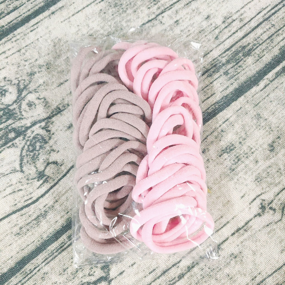 💕小V購物💕一組50條袋裝 糖果色毛巾髮圈 無接縫髮繩彩色髮圈高彈力髮繩糖果色皮筋髮飾 少女 毛巾髮圈 彩色髮圈 高-細節圖8
