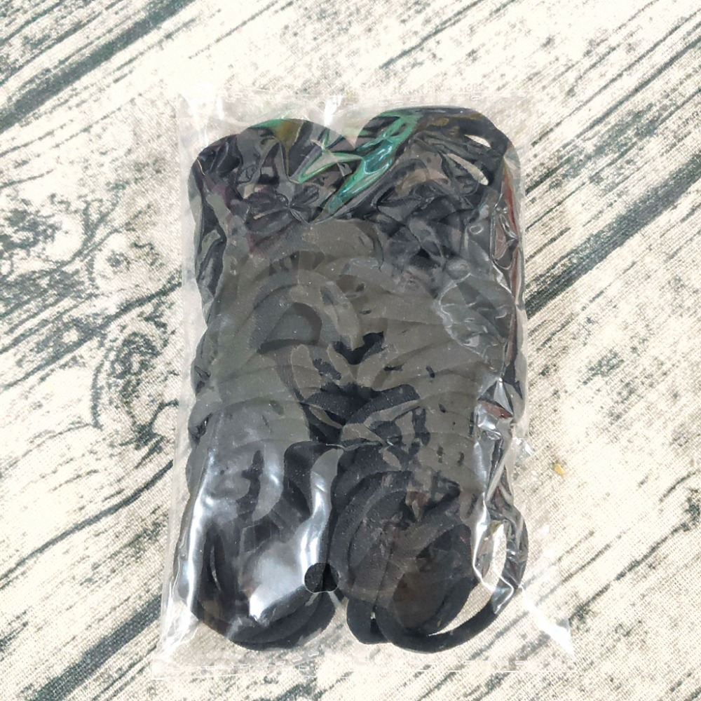 💕小V購物💕一組50條袋裝 糖果色毛巾髮圈 無接縫髮繩彩色髮圈高彈力髮繩糖果色皮筋髮飾 少女 毛巾髮圈 彩色髮圈 高-規格圖10