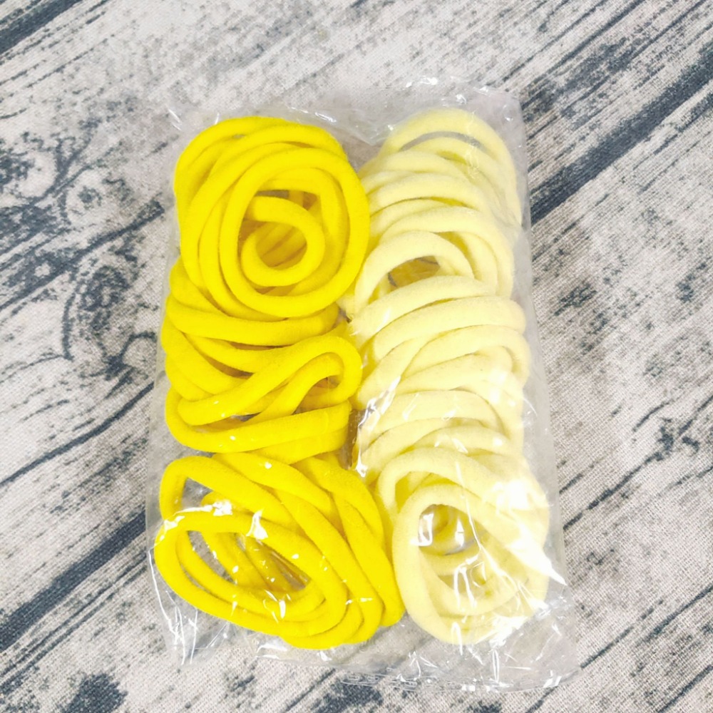 💕小V購物💕一組50條袋裝 糖果色毛巾髮圈 無接縫髮繩彩色髮圈高彈力髮繩糖果色皮筋髮飾 少女 毛巾髮圈 彩色髮圈 高-規格圖10