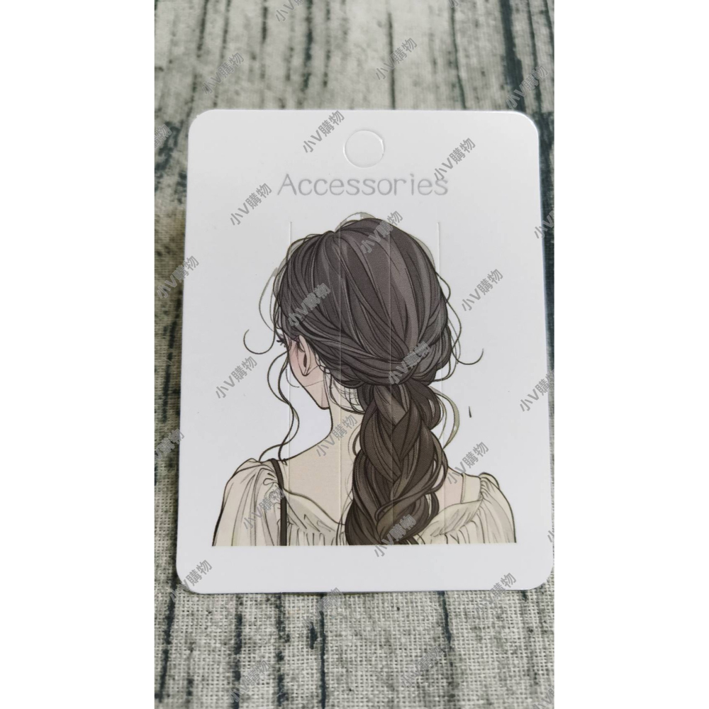 💕小V購物💕一組50張【VP244】7.5x10 髮夾 髮夾卡 紙卡 髮飾紙卡 包裝卡 髮卡 髮飾紙卡 飾品收納 髮-細節圖4