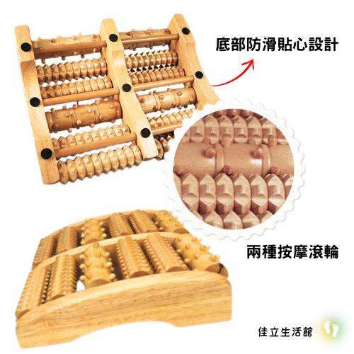 MIT- 長輩超愛/滾輪健康腳底按摩器 腳底穴道-弧形 腳底滾-細節圖2