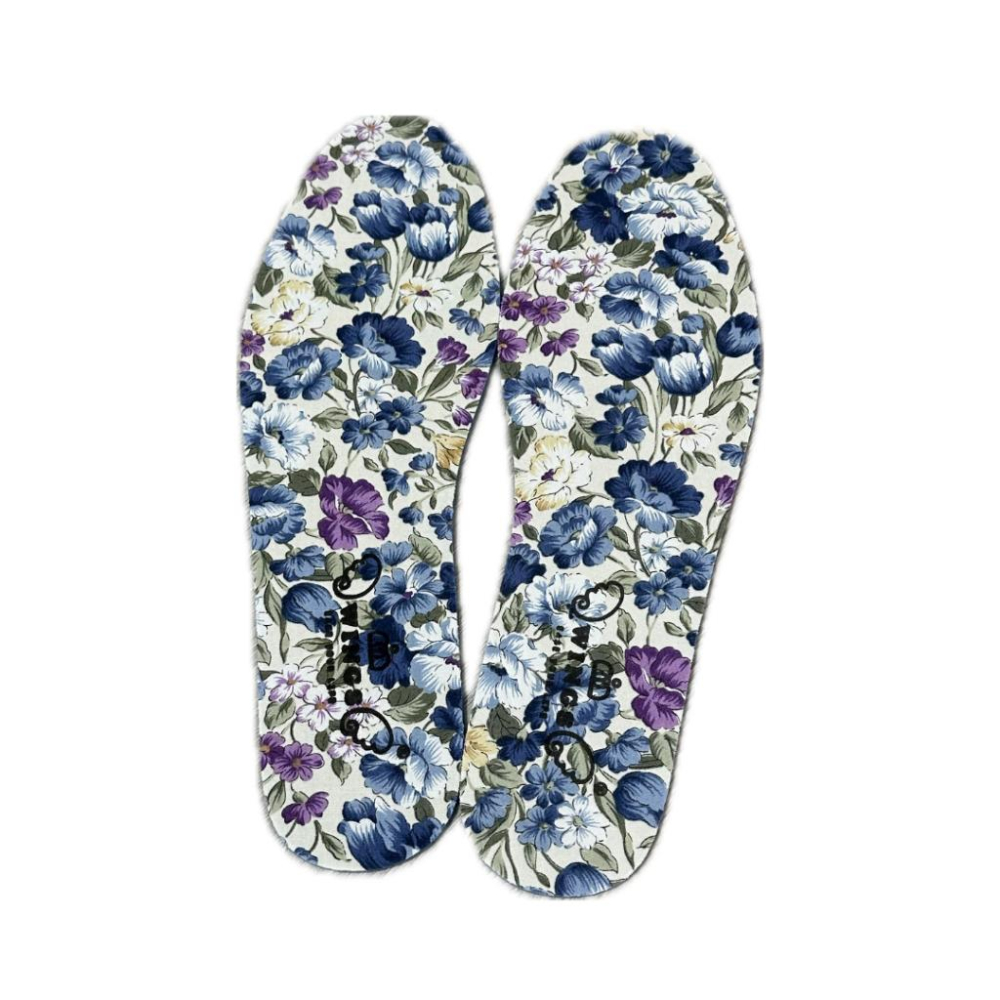 BiOSUZU 百優適PU Foam舒適鞋墊(1對入) 客家花布鞋墊 自行修剪-細節圖5