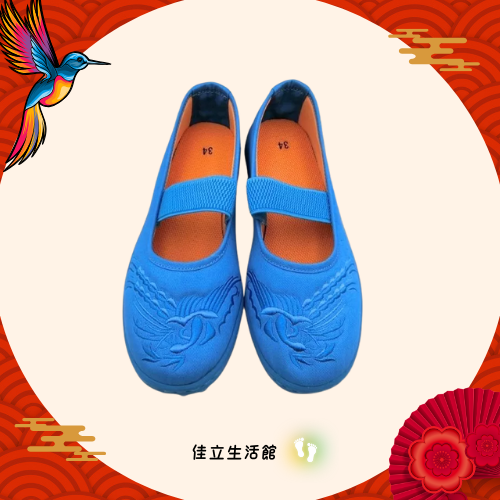 大量團購私訊聊聊 ✨舒適百搭．傳統美學✨ 《鳳凰鞋》寬楦設計 綉花鞋 居士鞋 靈修 慈惠 母娘 道鞋 鳳鞋 蓮花鞋-規格圖6