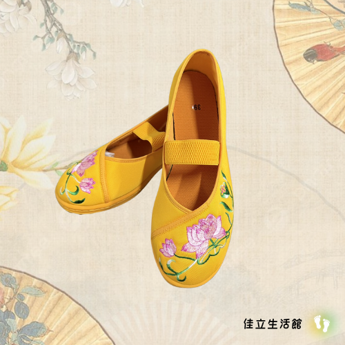 大量團購私訊聊聊 🌸 蓮花繡花鞋｜寬楦設計 🌸 ✨ 經典中國風設計 ✨ 綉花鞋 居士 靈修 慈惠 母娘 道鞋-規格圖6