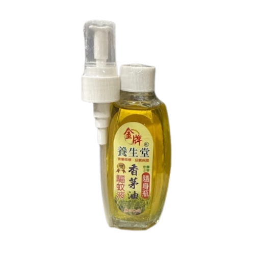 [現貨/台灣發貨] 金牌養生堂 香茅油  100ml 隨身瓶 附噴頭｜長效防護 全家適用 露營登山-細節圖5