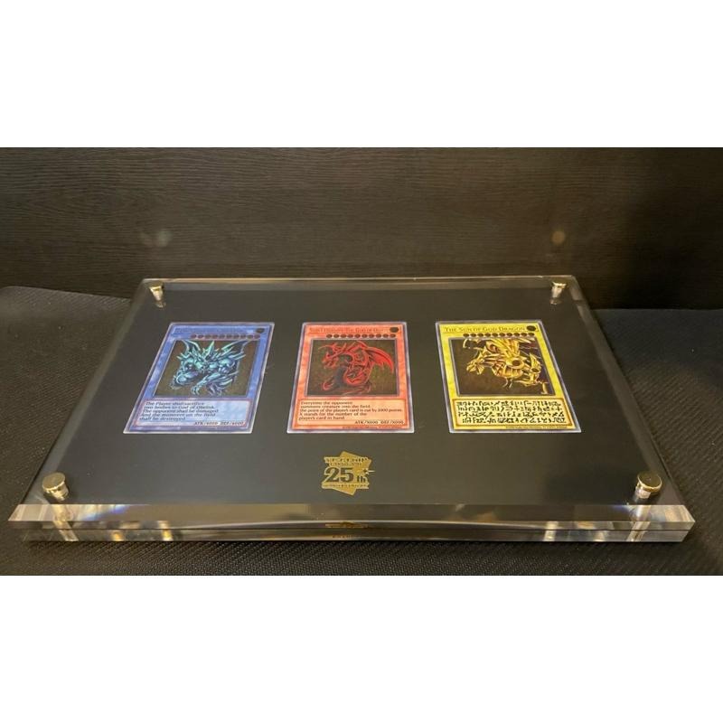 遊戲王25週年紀念 不鏽鋼三幻神 稀有珍藏品 現貨供應！ 亞洲版限量1000組-細節圖2