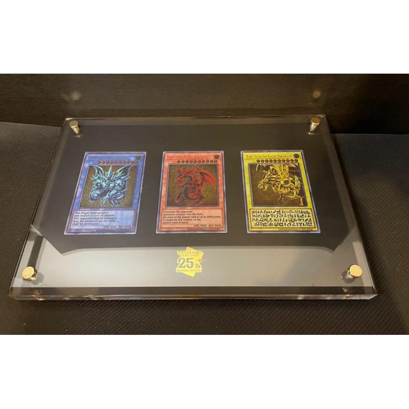 遊戲王25週年紀念 不鏽鋼三幻神 稀有珍藏品 現貨供應！ 亞洲版限量1000組-細節圖3