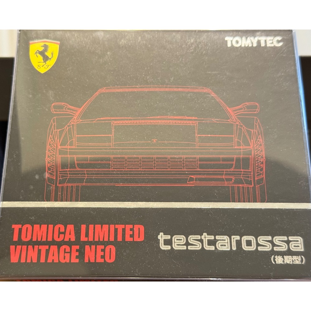 【現貨】 tlv Tomytec Ferrari Testarossa(紅)-細節圖9