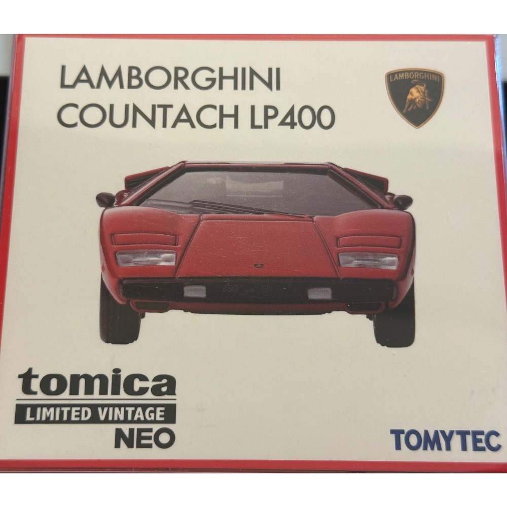 【現貨】 tlv Tomytec Lamborghini Countach LP400(紅)-細節圖9