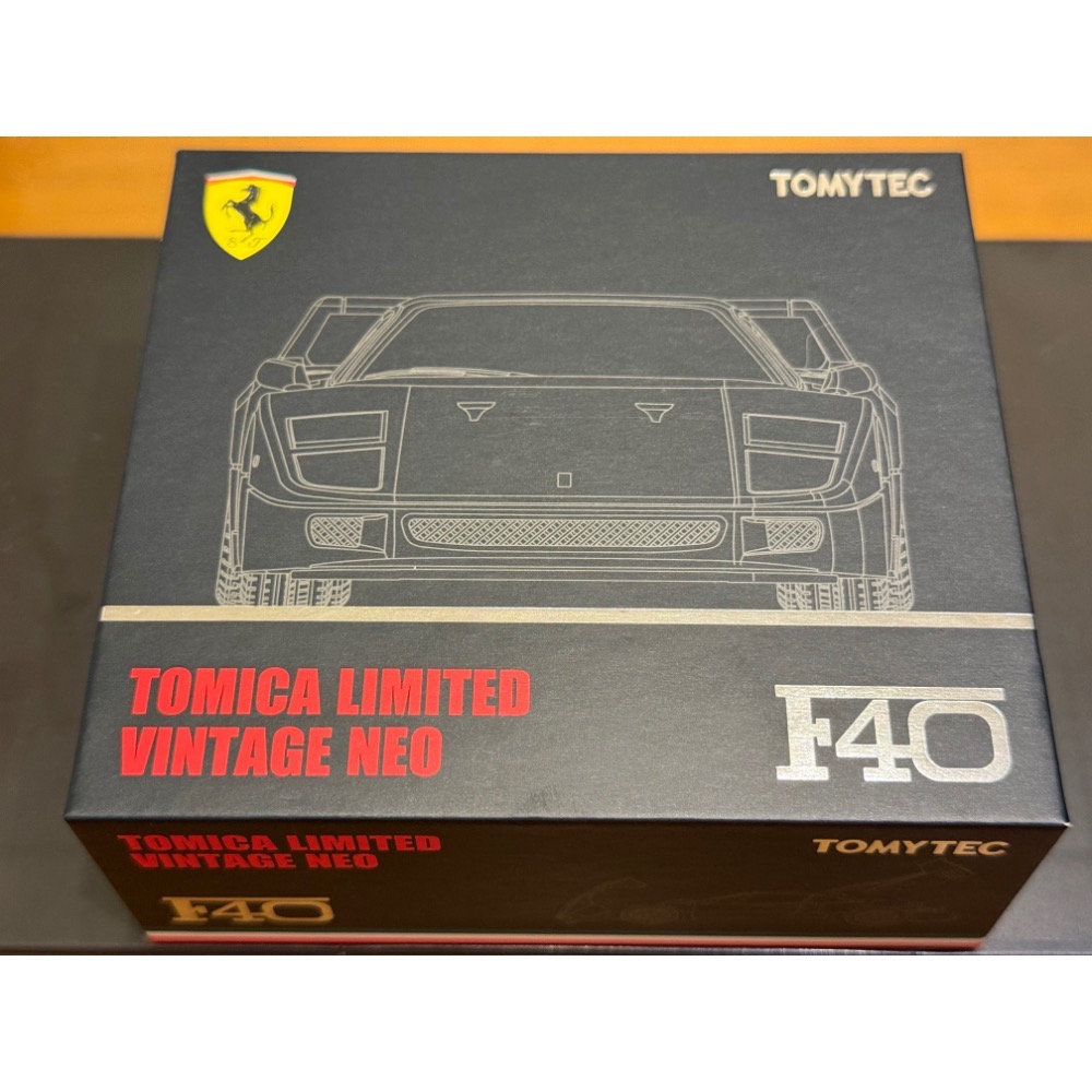 【現貨】 tlv Tomytec Ferrari F40 (黑）-細節圖8
