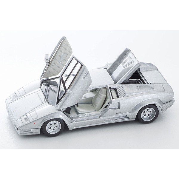 【現貨】 tlv Tomytec Lamborghini Countach 25週年紀念版(銀)-細節圖9