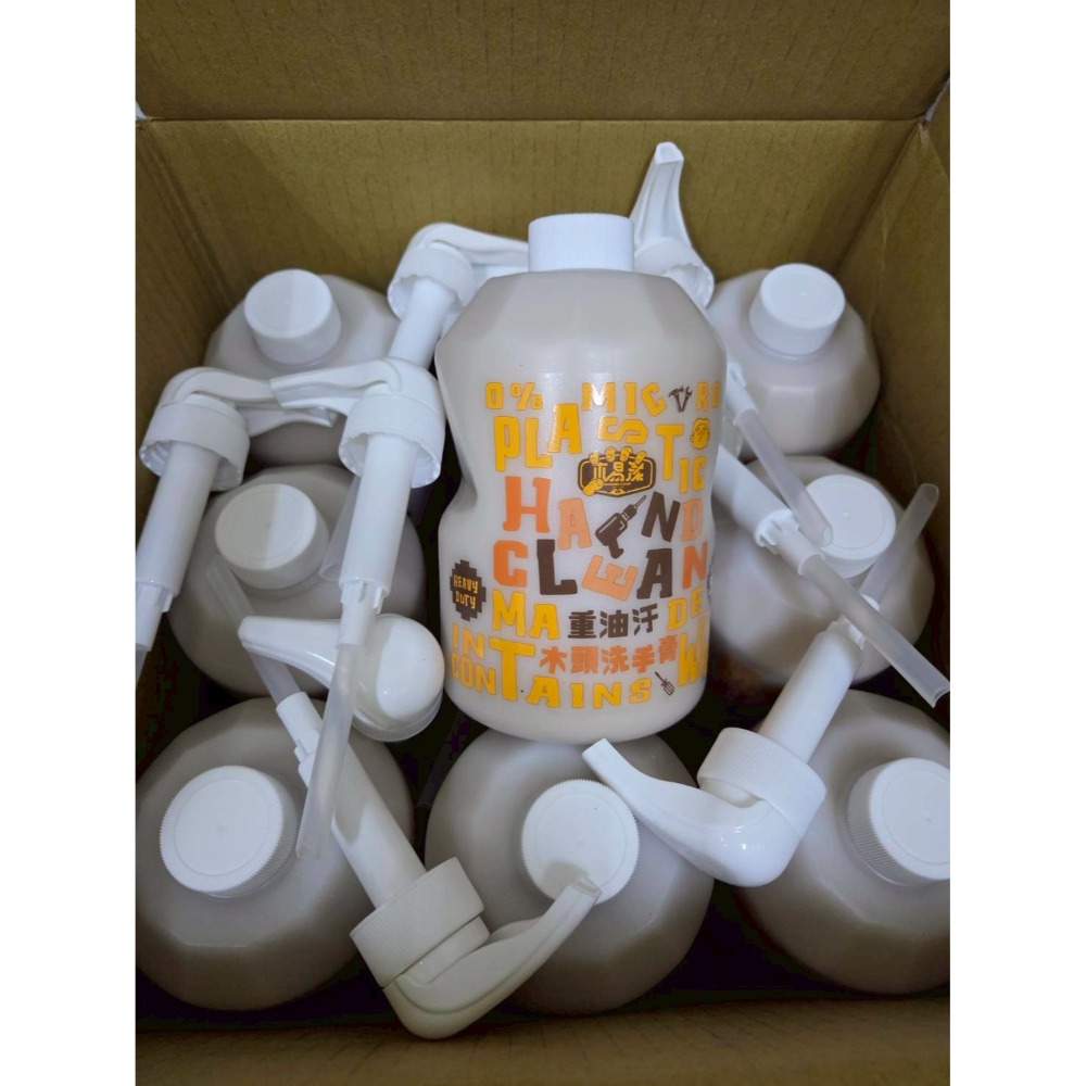 【新生王子】木易潔木頭洗手膏 1L 2L 天然 環保 護手配方 重油污 工業 機械 去污 黑手 洗手粉 洗手劑 職人專用-規格圖11