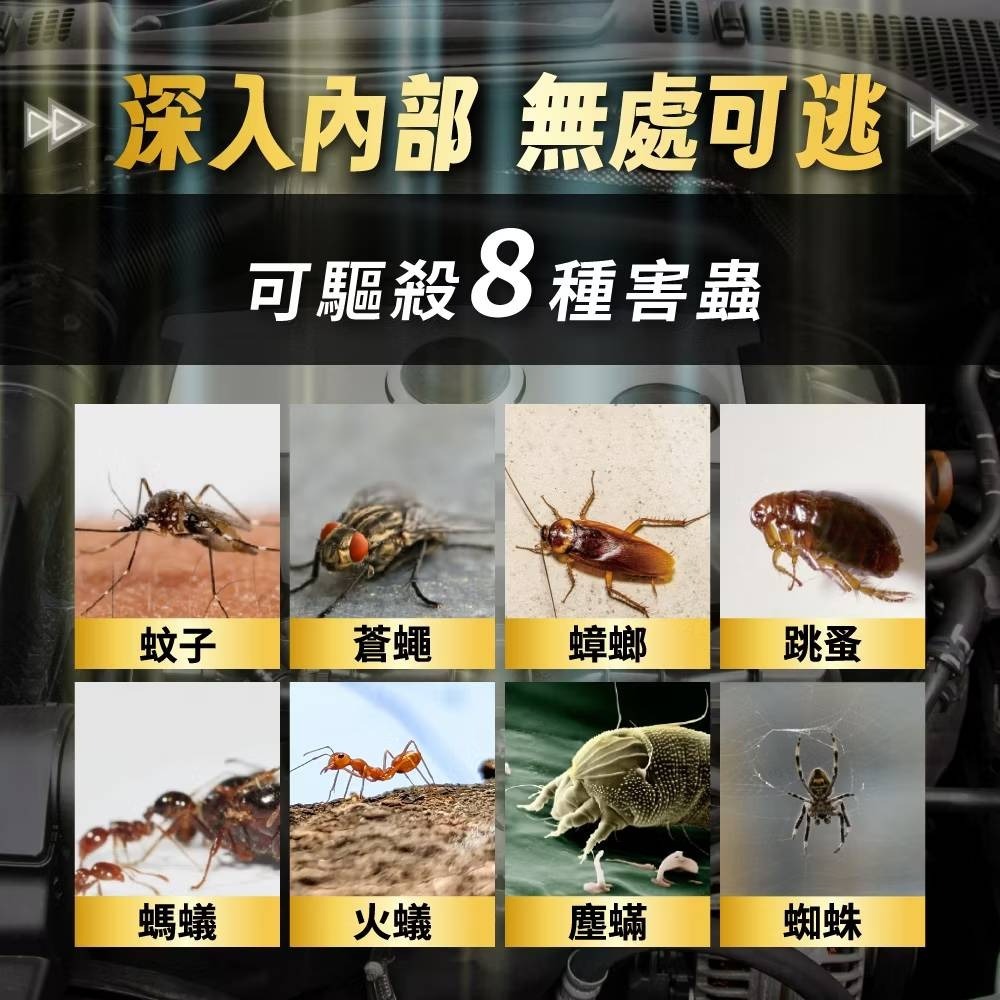 鱷魚 車用水性 氣霧殺蟲劑 淨車 抗菌 芳香 車用 汽車殺菌 除蟲青檸馬告/草本薄荷/純白花語-細節圖5