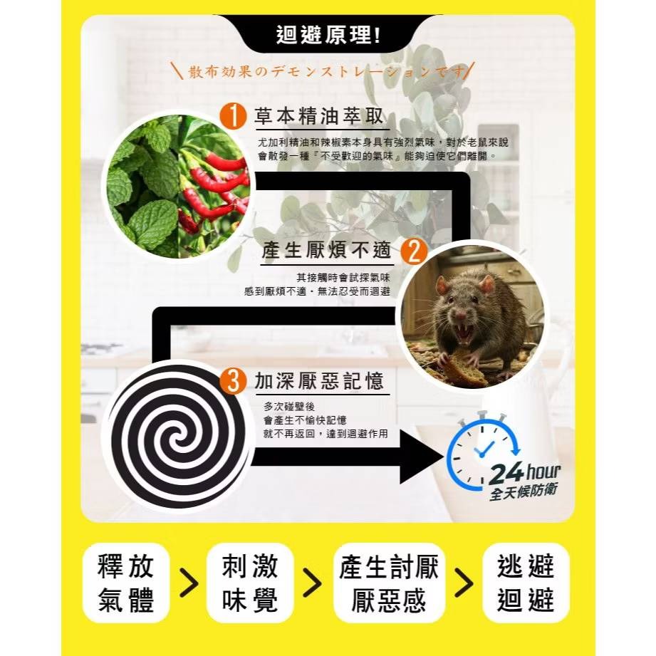 【新生王子】驅鼠膏 第一強效防鼠凝膠 防鼠膏 老鼠 驅鼠 啃咬 凝膠 迴避 辣椒 尤加利精油-細節圖5