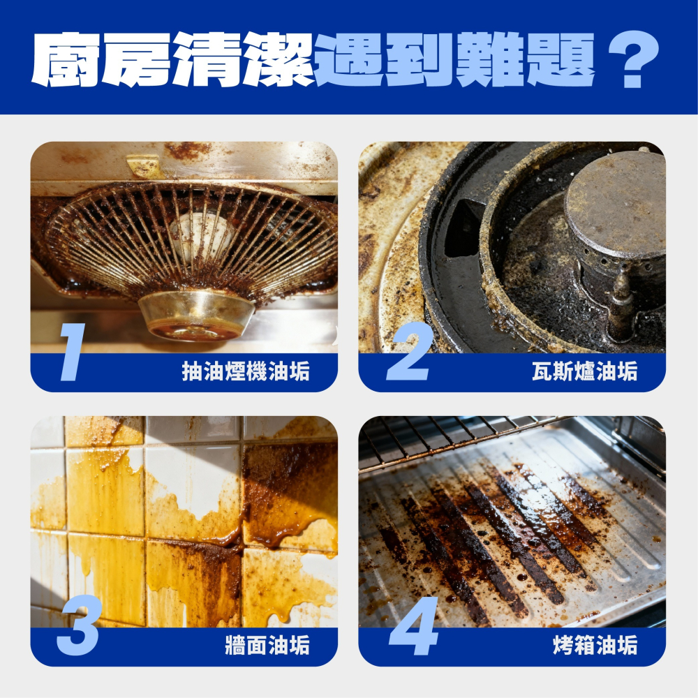 【新生王子】2瓶裝 大公雞多功能油污淨廚房除油劑 去油清潔劑 油汙噴霧 清潔劑-細節圖5