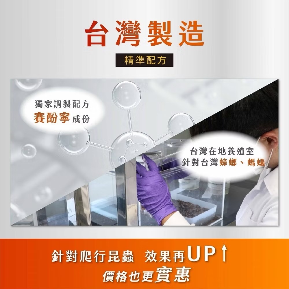 【新生王子】立螞見真蟑 升級版 One Push-60ml 殺蟑 滅蟑 蟑螂 螞蟻 火蟻 隨手噴一下現貨-細節圖9