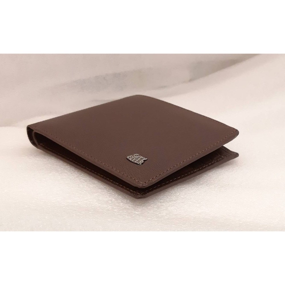 CITY FLYER 進口高級牛皮短夾-細節圖3
