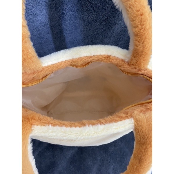 小熊維尼 絨毛手提包-細節圖3