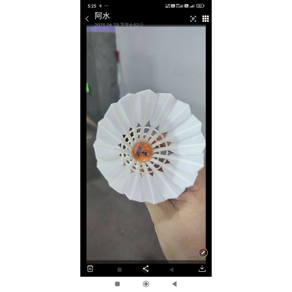 羽捷橙羽毛球-規格圖9