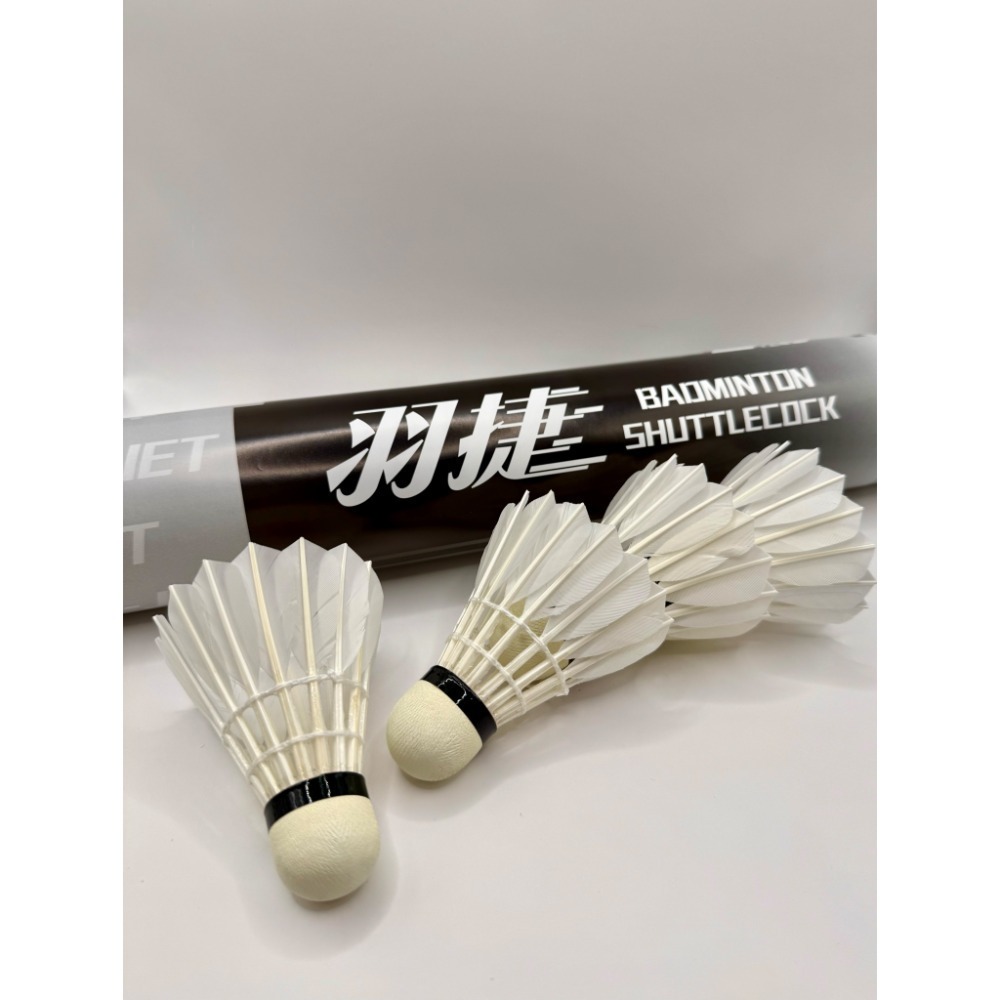 羽捷銀羽毛球-細節圖2