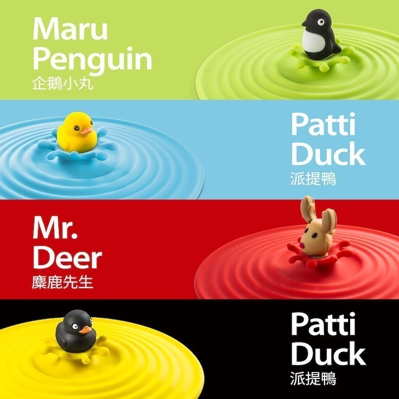 【Bone 蹦克】 角色造型水杯蓋 杯蓋  無毒認證矽膠-細節圖2