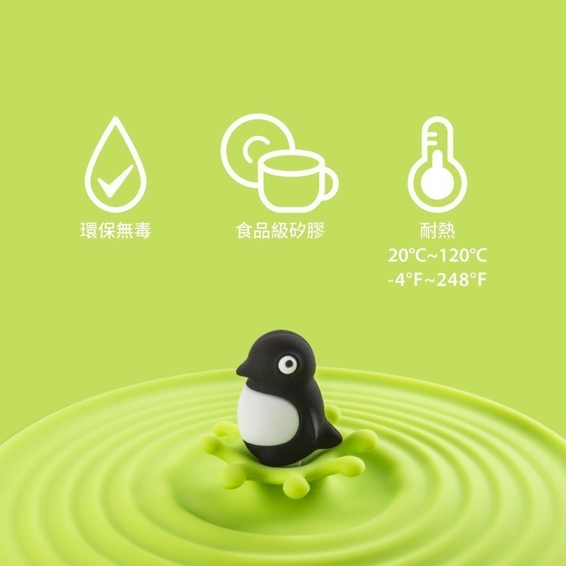 【Bone 蹦克】 角色造型水杯蓋 杯蓋  無毒認證矽膠-細節圖4