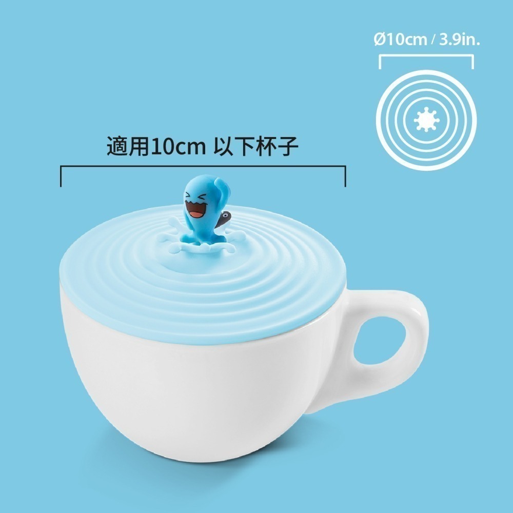 【Bone 蹦克】 寶可夢角色造型水杯蓋 杯蓋 無毒認證矽膠-細節圖3