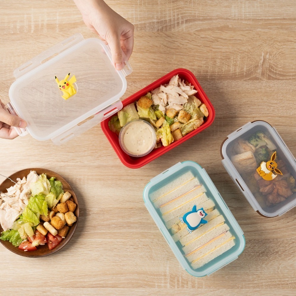 【Bone 蹦克】1200ml-寶可夢款矽膠摺疊保鮮盒 可微波 矽膠保鮮盒 摺疊保鮮盒-細節圖11