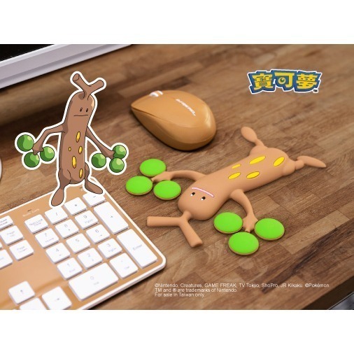 【Bone 蹦克】寶可夢造型手腕墊 滑鼠靠墊 護腕墊 手腕墊-細節圖3