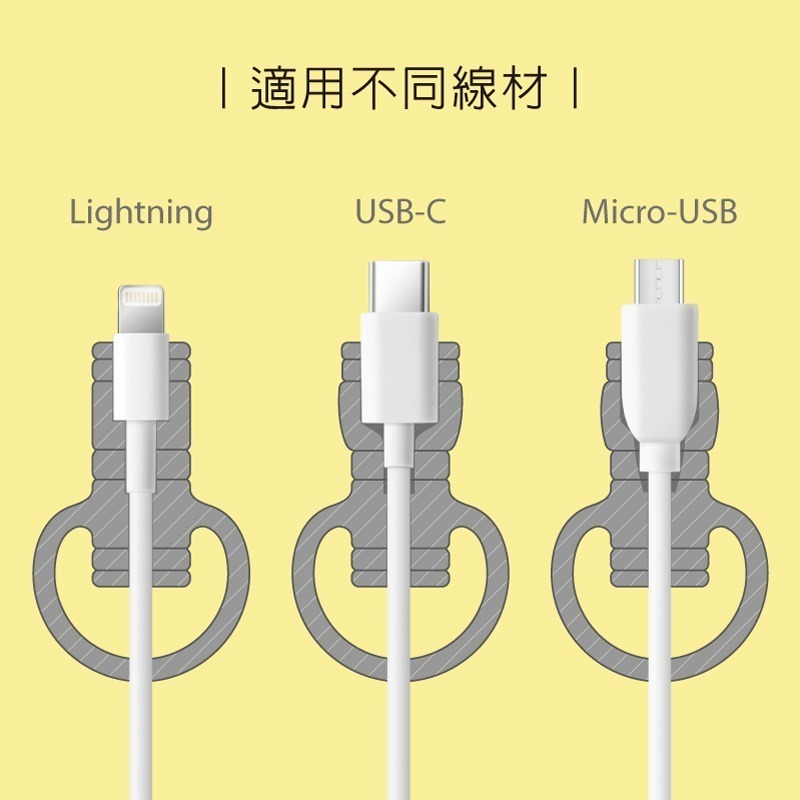 【Bone 蹦克】寶可夢款防折線套綁 充電線傳輸線保護線套-細節圖7