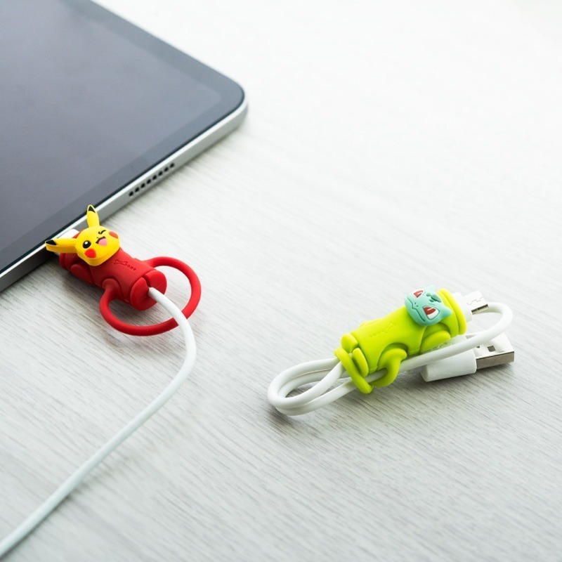 【Bone 蹦克】寶可夢款防折線套綁 充電線傳輸線保護線套-細節圖11