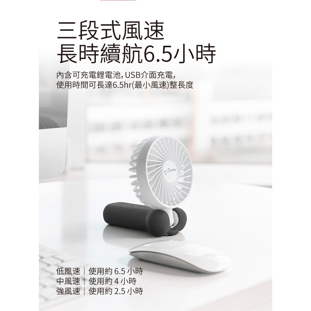 【Bone 蹦克】寶可夢款頸掛折疊三用風扇 可掛脖、手持、桌立 USB風扇-細節圖5