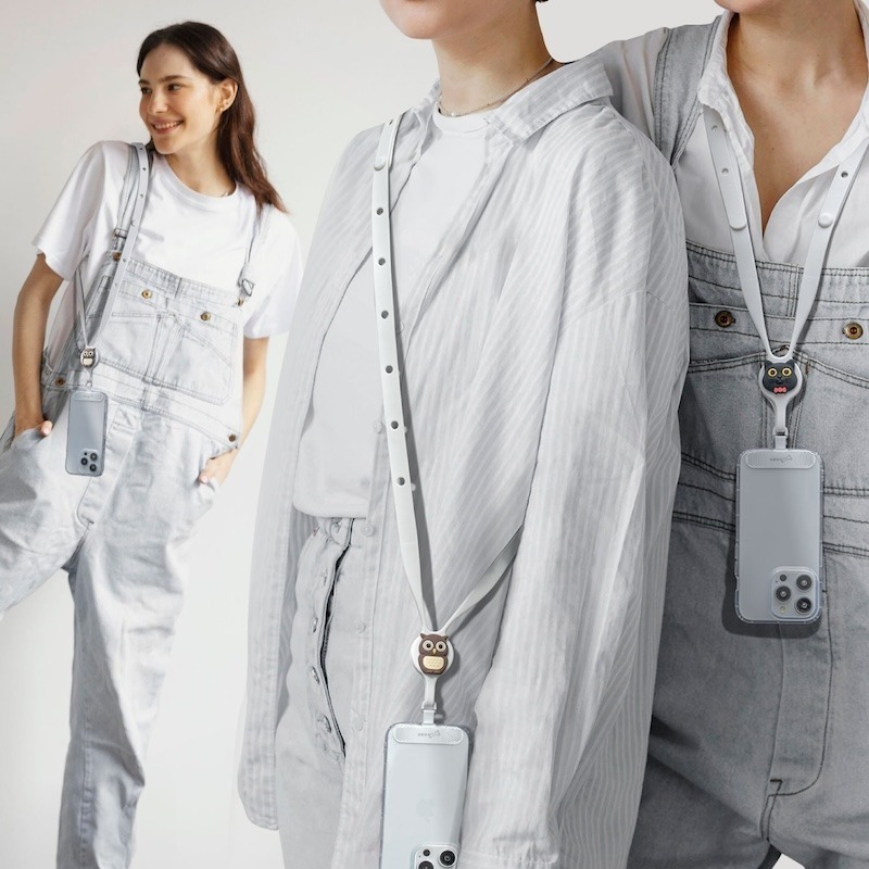 【Bone 蹦克】BONE角色款-斜背/頸掛手機夾片-細節圖6