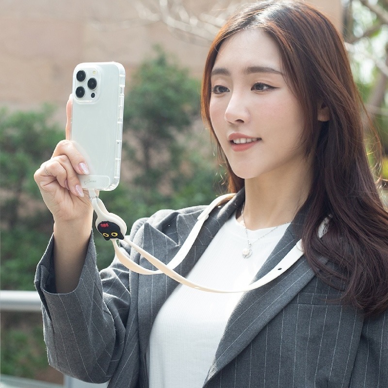 【Bone 蹦克】BONE角色款-斜背/頸掛手機夾片-細節圖11