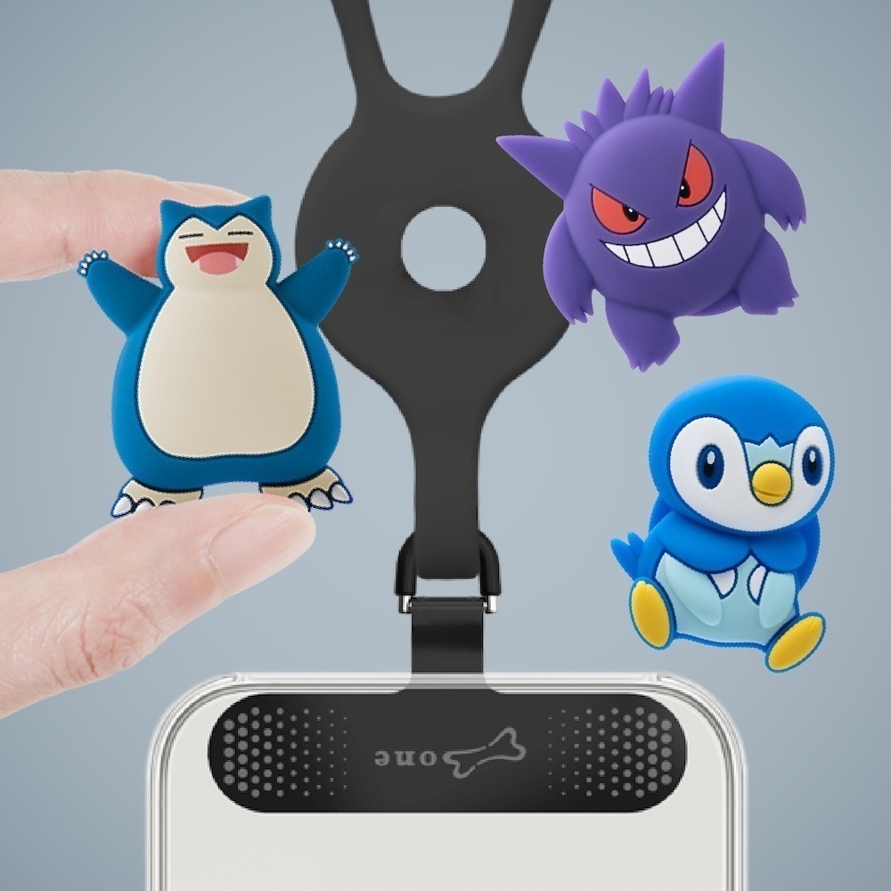 【Bone 蹦克】寶可夢款-斜背/頸掛手機夾片-細節圖2