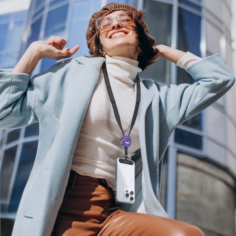 【Bone 蹦克】寶可夢款-斜背/頸掛手機夾片-細節圖9