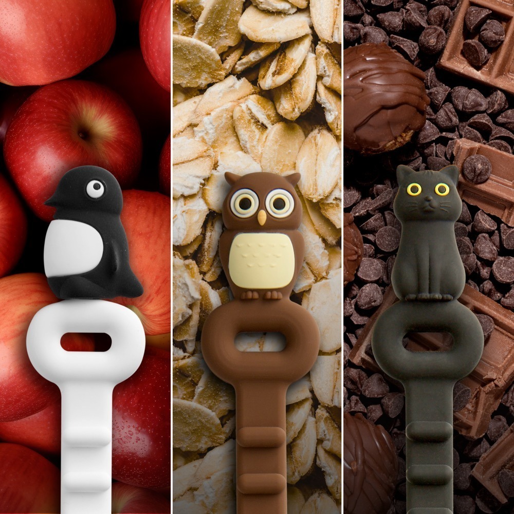 【Bone 蹦克】角色食品密封綁 5入組 密封綁 密封夾 封口夾 保鮮夾-細節圖3