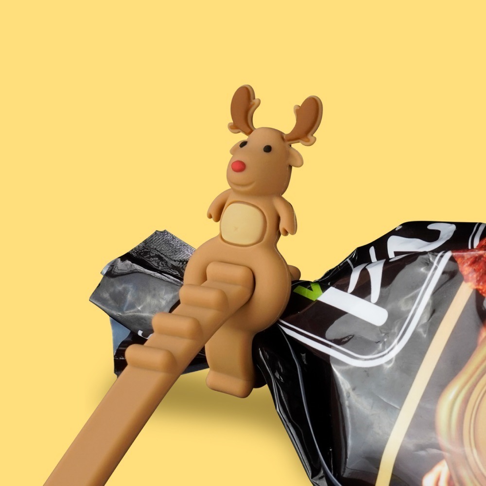 【Bone 蹦克】角色食品密封綁 5入組 密封綁 密封夾 封口夾 保鮮夾-細節圖11