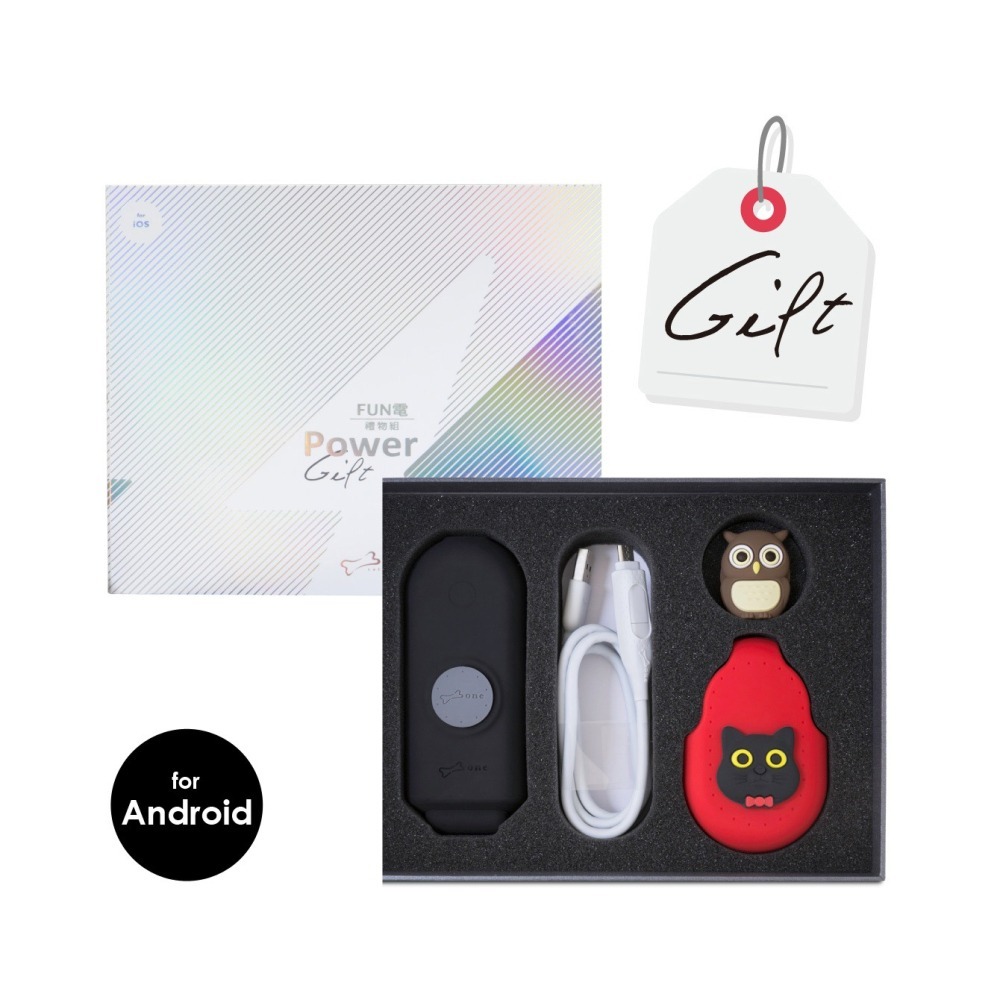 【Bone 蹦克】FUN 電禮盒組(逗扣行動電源+二合一雙頭傳輸線+收線扣)  送禮 交換禮物推薦-細節圖3