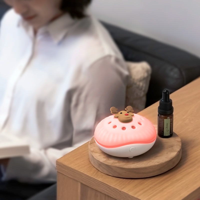 【Bone 蹦克】萌系角色療愈逗扣香氛燈 香氛機(送禮推薦 聖誕交換禮物 擴香儀)-細節圖10