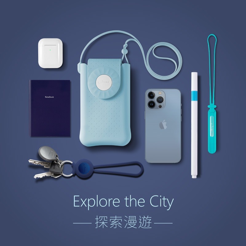 【Bone 蹦克】泡泡斜背手機包 - 直式 (隨身小包 無鉤設計)-細節圖8