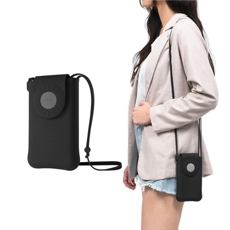 【Bone 蹦克】泡泡斜背手機包 - 直式 (隨身小包 無鉤設計)-規格圖11