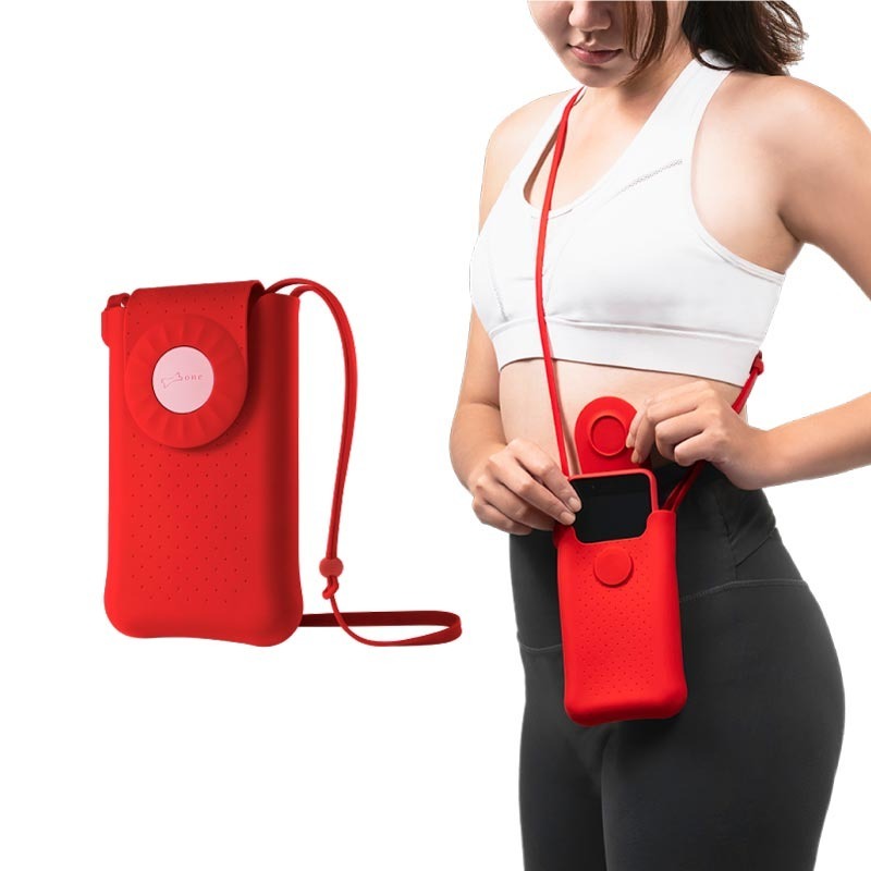 【Bone 蹦克】泡泡斜背手機包 - 直式 (隨身小包 無鉤設計)-規格圖11